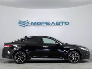 2018 Kia Optima IV Рестайлинг, чёрный, 2240000 рублей, вид 4