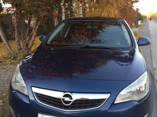 2011 Opel Astra J, синий, 750000 рублей, вид 1