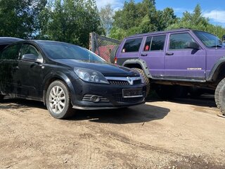 2008 Opel Astra H Рестайлинг, чёрный, 260000 рублей, вид 2