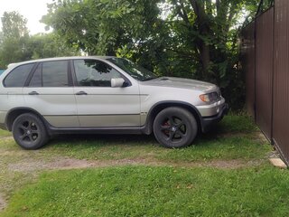 2000 BMW X5 3.0i I (E53), серебристый, 700000 рублей, вид 2