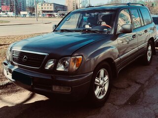 2000 Lexus LX 470 II, серый, 900000 рублей, вид 2