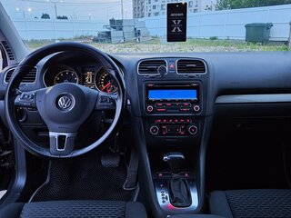 2009 Volkswagen Golf VI, чёрный, 700000 рублей, вид 5