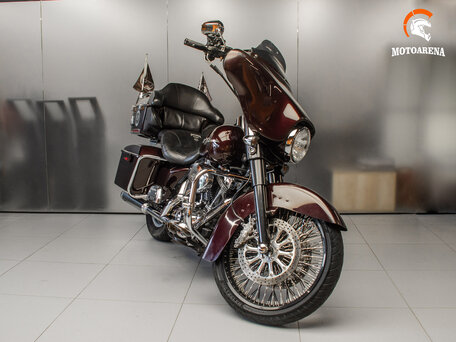 2005 Harley-Davidson Street Glide, пурпурный, 686403 рублей, вид 1