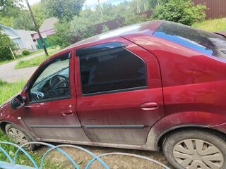 2013 Renault Logan I Рестайлинг, красный, 430000 рублей, вид 5