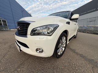 2012 Infiniti QX56 II, белый, 3500000 рублей, вид 3