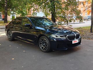 2021 BMW 5 серии 520d xDrive VII (G30/G31/G38) Рестайлинг, чёрный, 5390000 рублей, вид 2