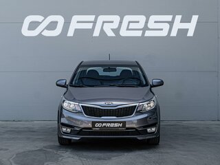 2015 Kia Rio III Рестайлинг, серый, 1097000 рублей, вид 3