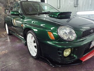 2001 Subaru Impreza II, зелёный, 750000 рублей, вид 3