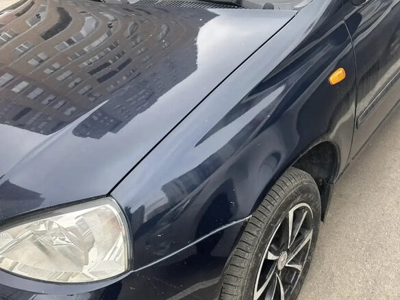 2012 Lada (ВАЗ) Kalina I, синий, 275000 рублей - вид 5