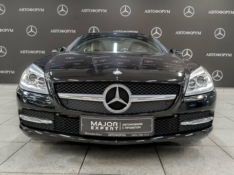 2013 Mercedes-Benz SLK-Класс 200 III (R172), чёрный, 3490000 рублей, вид 2