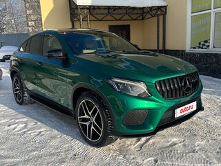 2018 Mercedes-Benz GLE Coupe 350 d I (C292), зелёный, 4700000 рублей, вид 4