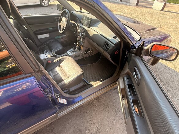2003 Subaru Forester II, синий, 640000 рублей - вид 5