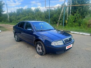 2004 Skoda Octavia I (A4) Рестайлинг, синий, 505000 рублей, вид 2