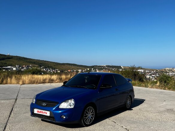 2013 Lada (ВАЗ) Priora I, синий, 600000 рублей - вид 1