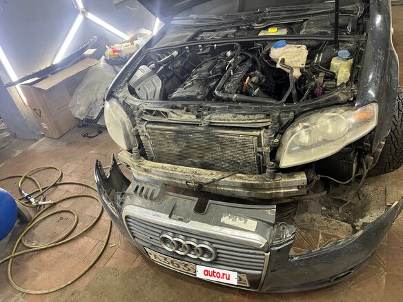 2005 Audi A4 III (B7), чёрный, 500000 рублей - вид 13