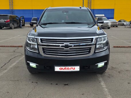2017 Chevrolet Tahoe IV, чёрный, 4800000 рублей, вид 1