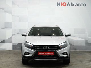 2019 Lada (ВАЗ) Vesta SW Cross I, серебристый, 1090000 рублей, вид 2