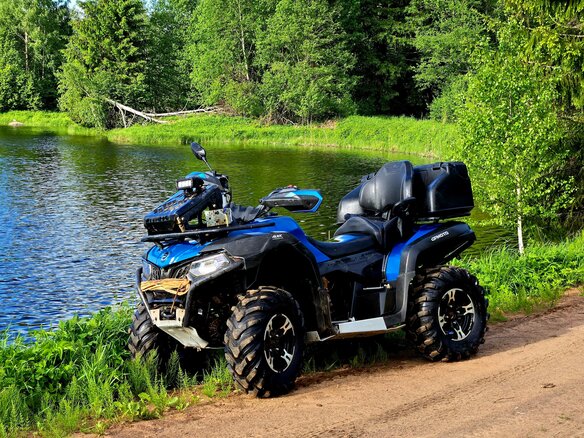 2022 CFMoto CFORCE 600 Basic, синий, 555000 рублей - вид 1