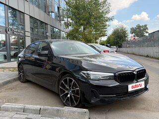 2021 BMW 5 серии 520i VII (G30/G31/G38) Рестайлинг, чёрный, 4200000 рублей, вид 2