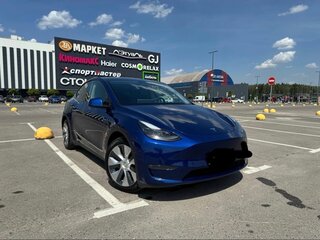 2021 Tesla Model Y Long Range I, синий, 4500000 рублей, вид 2