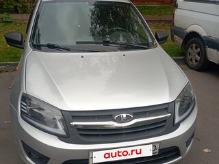2015 Lada (ВАЗ) Granta I, серебристый, 615000 рублей, вид 2