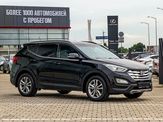 2015 Hyundai Santa Fe III, чёрный, 1555000 рублей, вид 3
