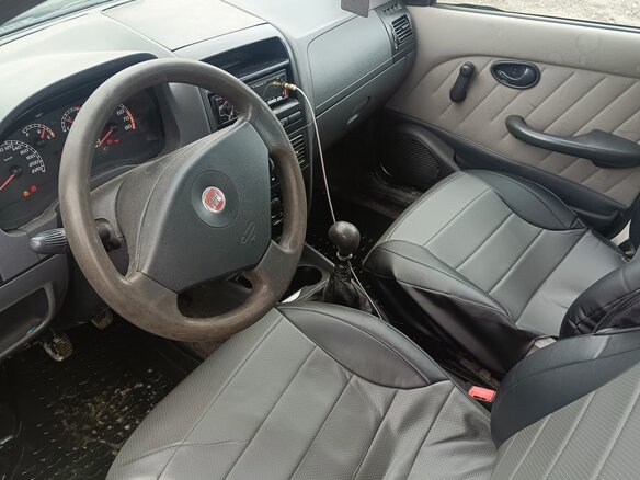 2011 Fiat Albea I Рестайлинг, серый, 260000 рублей - вид 8