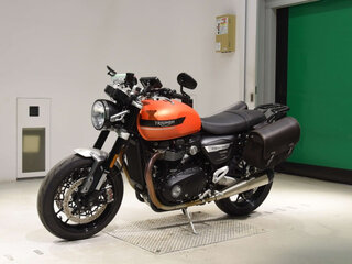2023 Triumph Speed Twin, оранжевый, 1000000 рублей, вид 3