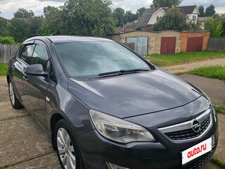 2012 Opel Astra J, серый, 695000 рублей, вид 3