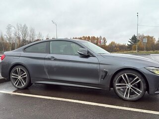 2019 BMW 4 серии 420i xDrive F32/F33/F36 Рестайлинг, серый, 3500000 рублей, вид 2