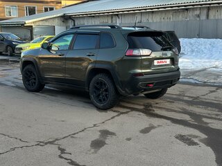 2018 Jeep Cherokee TrailHawk V (KL) Рестайлинг, зелёный, 3200000 рублей, вид 2