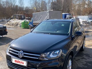 2014 Volkswagen Touareg II, чёрный, 2500000 рублей, вид 1