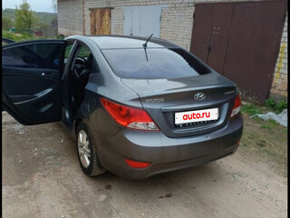 2013 Hyundai Solaris I, чёрный, 600000 рублей, вид 1