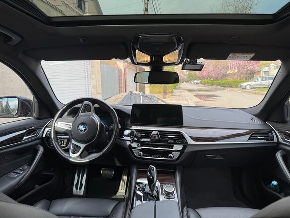 2022 BMW 5 серии 520i VII (G30/G31/G38) Рестайлинг, синий, 5400000 рублей - вид 5