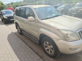 2007 Toyota Land Cruiser Prado 5-speed 120 Series Рестайлинг, бежевый, 1650000 рублей, вид 4