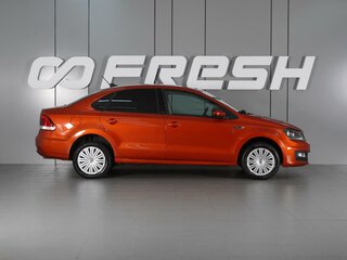2017 Volkswagen Polo V Рестайлинг, оранжевый, 1155000 рублей, вид 5