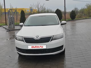 2018 Skoda Rapid I Рестайлинг, белый, 1000000 рублей, вид 1