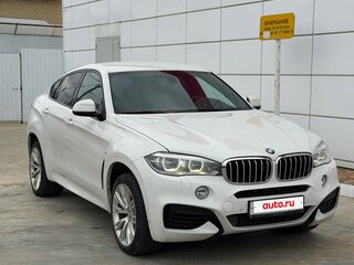 2014 BMW X6 50i II (F16), белый, 3500000 рублей, вид 3