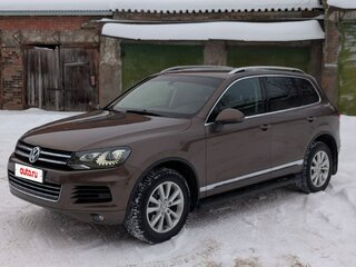 2012 Volkswagen Touareg II, коричневый, 2500000 рублей, вид 1