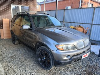 2004 BMW X5 3.0i I (E53) Рестайлинг, серый, 900000 рублей, вид 2