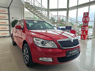 2012 Skoda Octavia II (A5) Рестайлинг, красный, 999000 рублей, вид 4