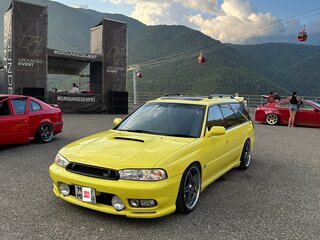1998 Subaru Legacy II, жёлтый, 1600000 рублей, вид 2