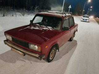 1996 Lada (ВАЗ) 2105, красный, 100000 рублей, вид 1