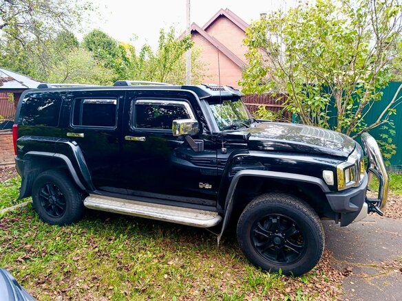 2008 Hummer H3, чёрный, 1745000 рублей - вид 2