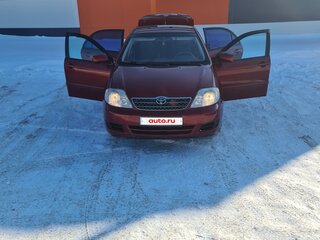 2005 Toyota Corolla IX (E120, E130) Рестайлинг, красный, 450000 рублей, вид 3