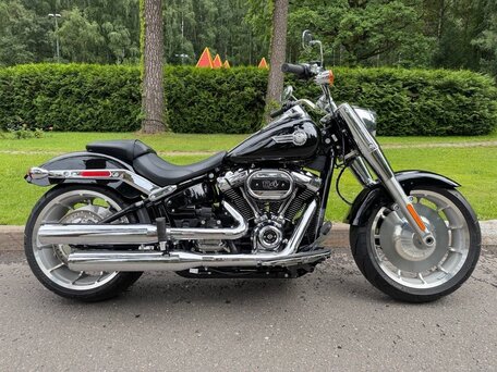 2024 Harley-Davidson Fat Boy, чёрный, 2399000 рублей, вид 1