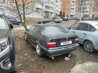 1995 BMW 3 серии 316i III (E36), фиолетовый, 175000 рублей, вид 3