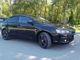 2008 Mitsubishi Lancer X, чёрный, 680000 рублей, вид 2