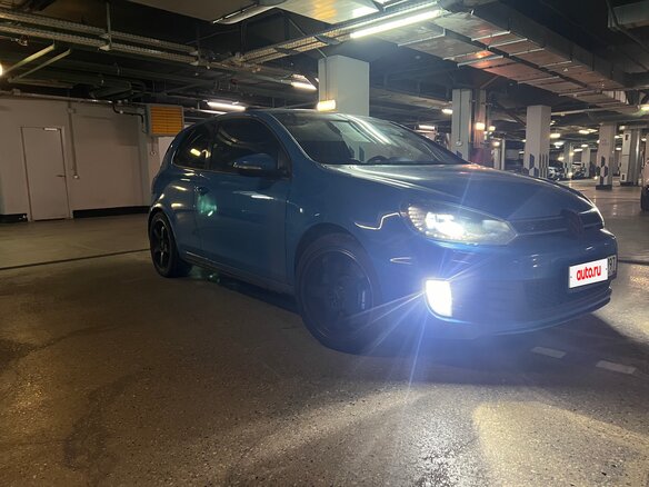 2011 Volkswagen Golf GTI VI, синий, 1060000 рублей - вид 21