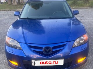2007 Mazda 3 I (BK) Рестайлинг, синий, 480000 рублей, вид 1